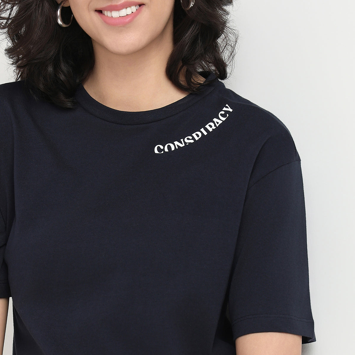 Order Now Women Graphic Crew Neck Relaxed Fit Casual Wear Tshirt by Style Union