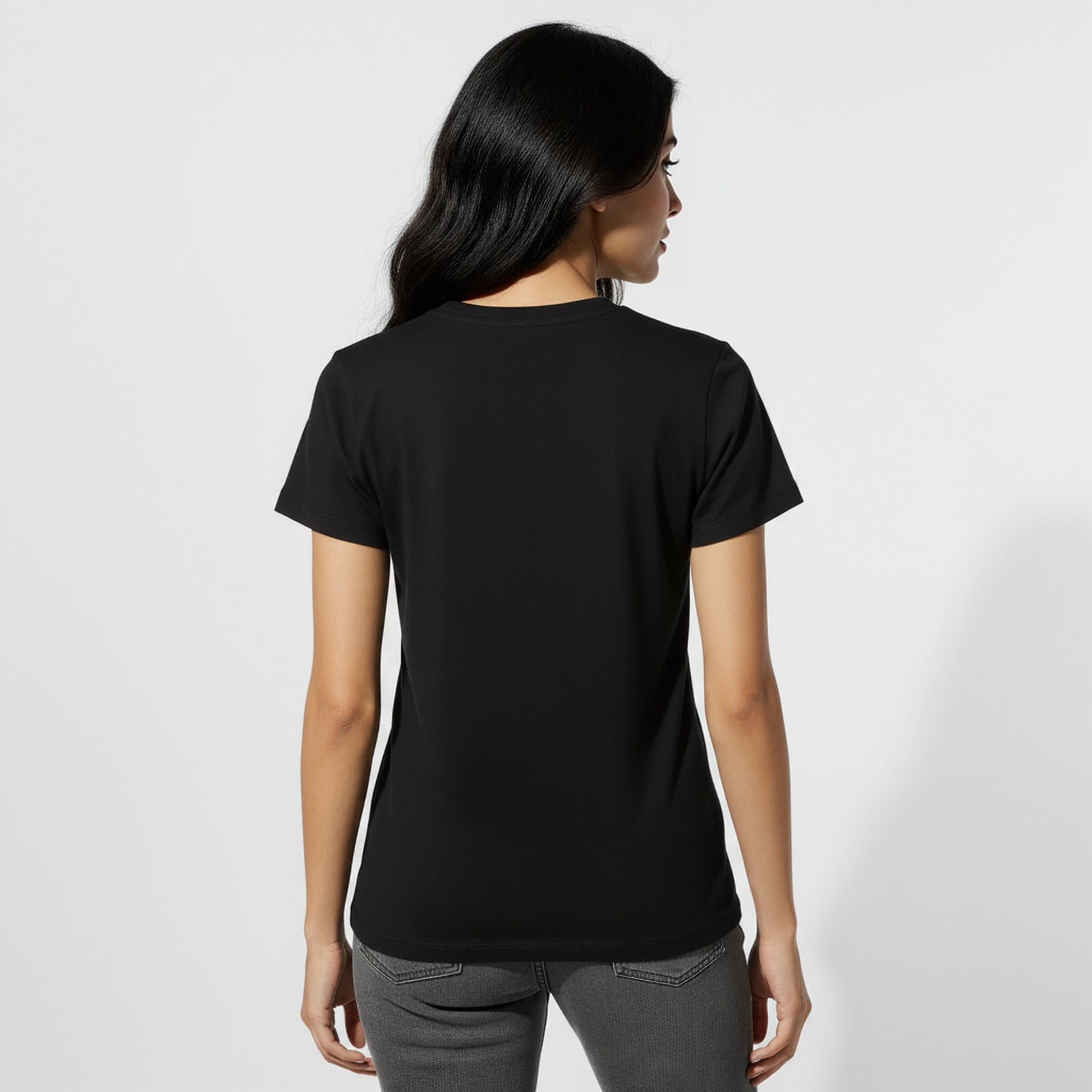 Cotton Graphic Crew Neck T-Shirt