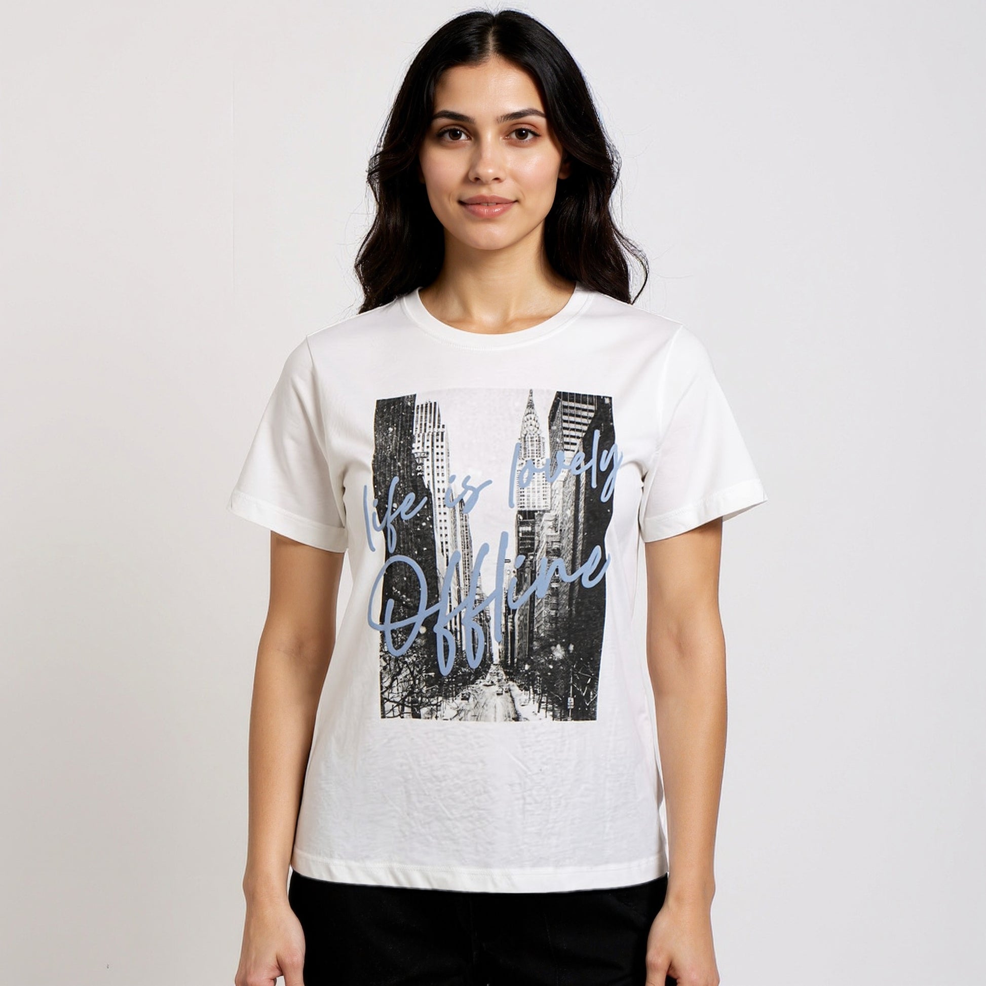 Cotton Graphic T-Shirt