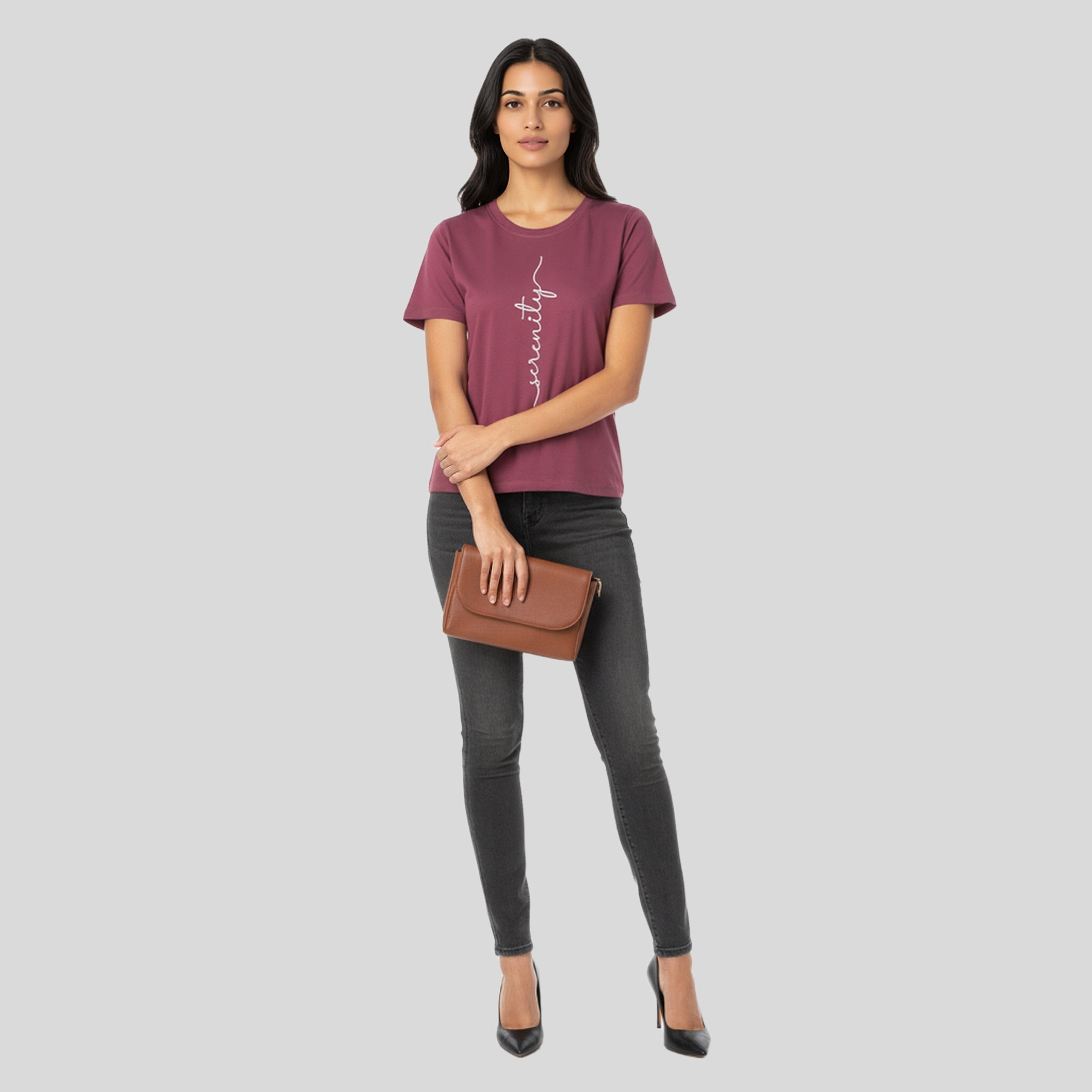 Cotton Graphic Crew Neck T-Shirt