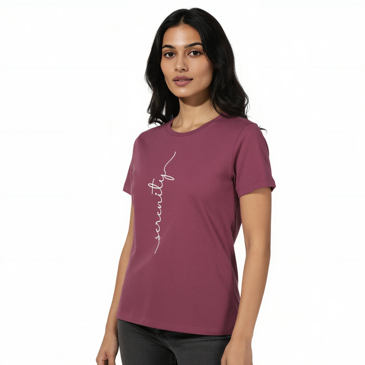 Cotton Graphic Crew Neck T-Shirt
