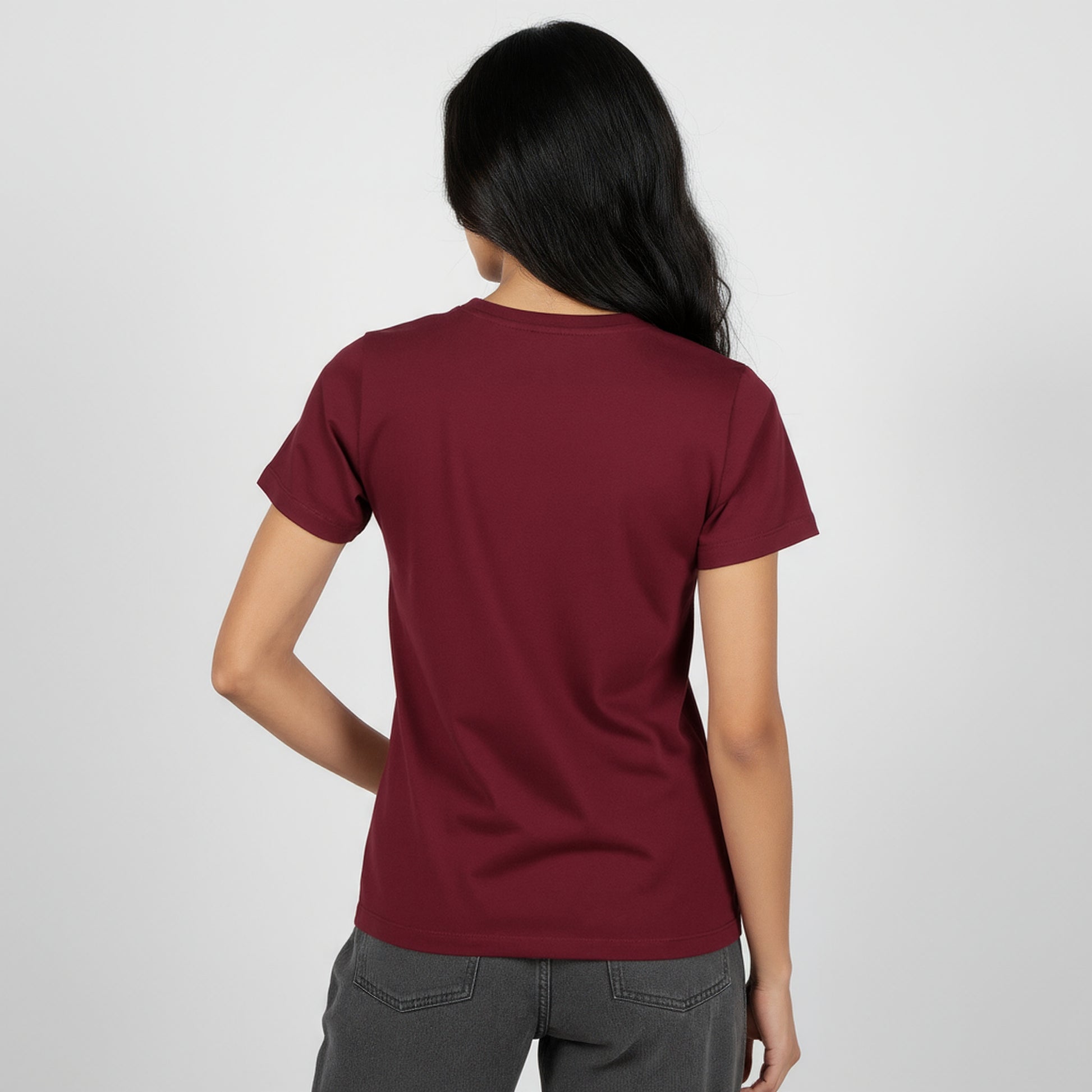 Cotton Crew Neck Graphitee