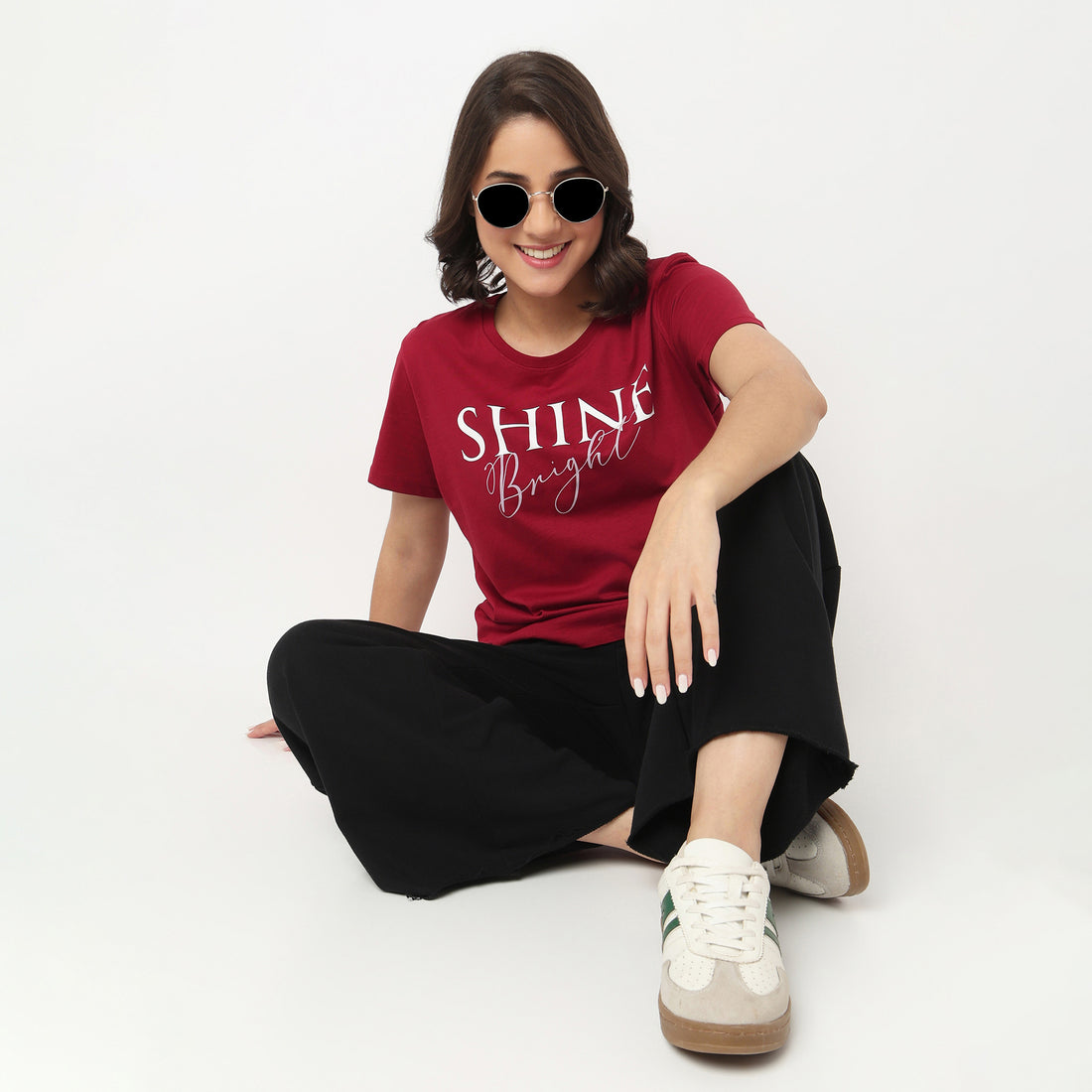Cotton Crew Neck Graphitee