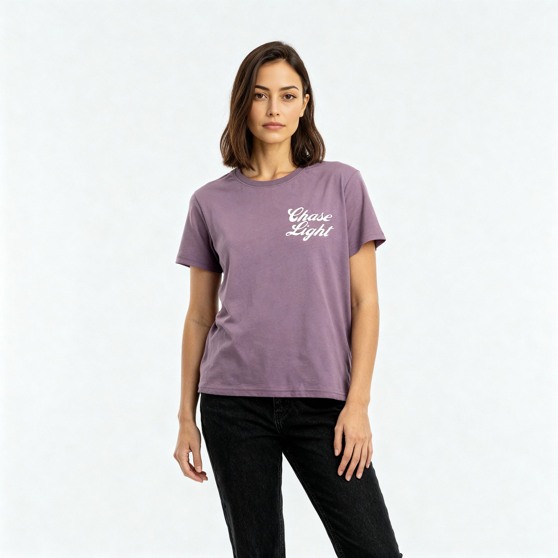 Cotton Crew Neck Graphitee