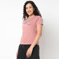 Round Neck Graphic Tees