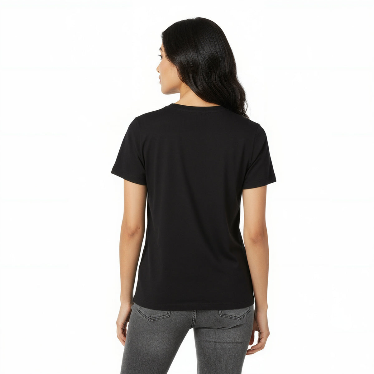 Cotton Crew Neck Graphitee