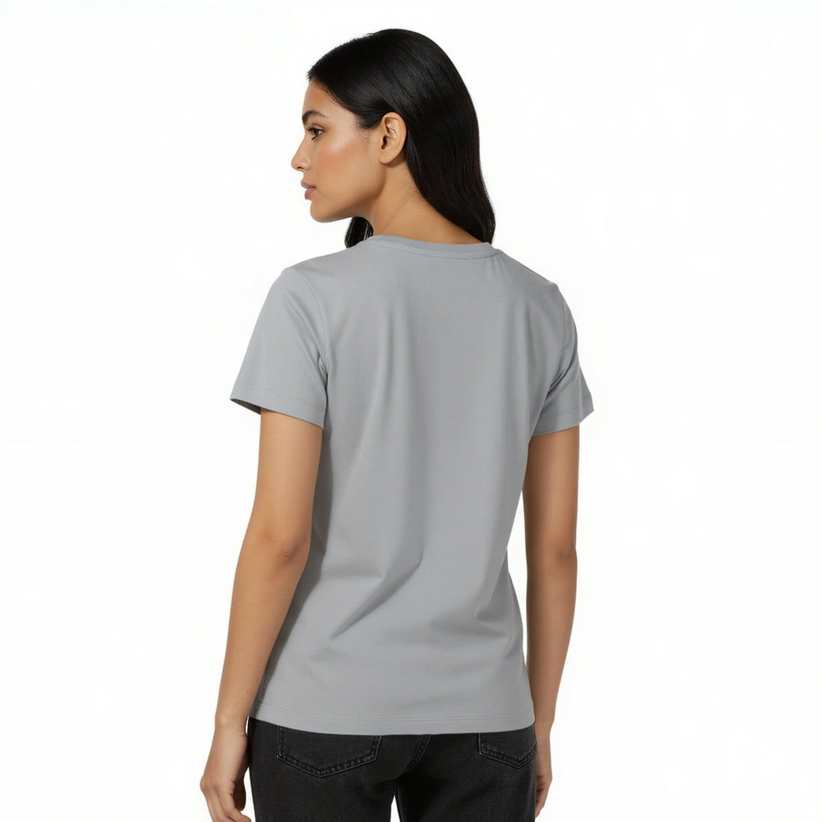 Cotton Graphic Crew Neck T-Shirt