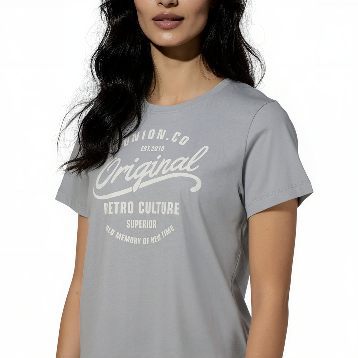 Cotton Graphic Crew Neck T-Shirt