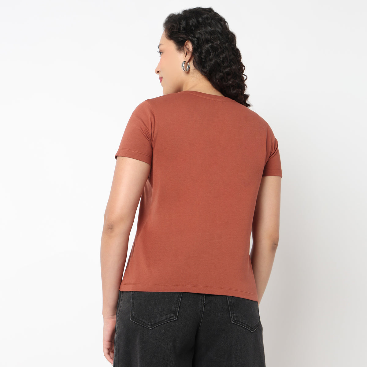 Round Neck Graphic Tees