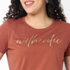 Round Neck Graphic Tees