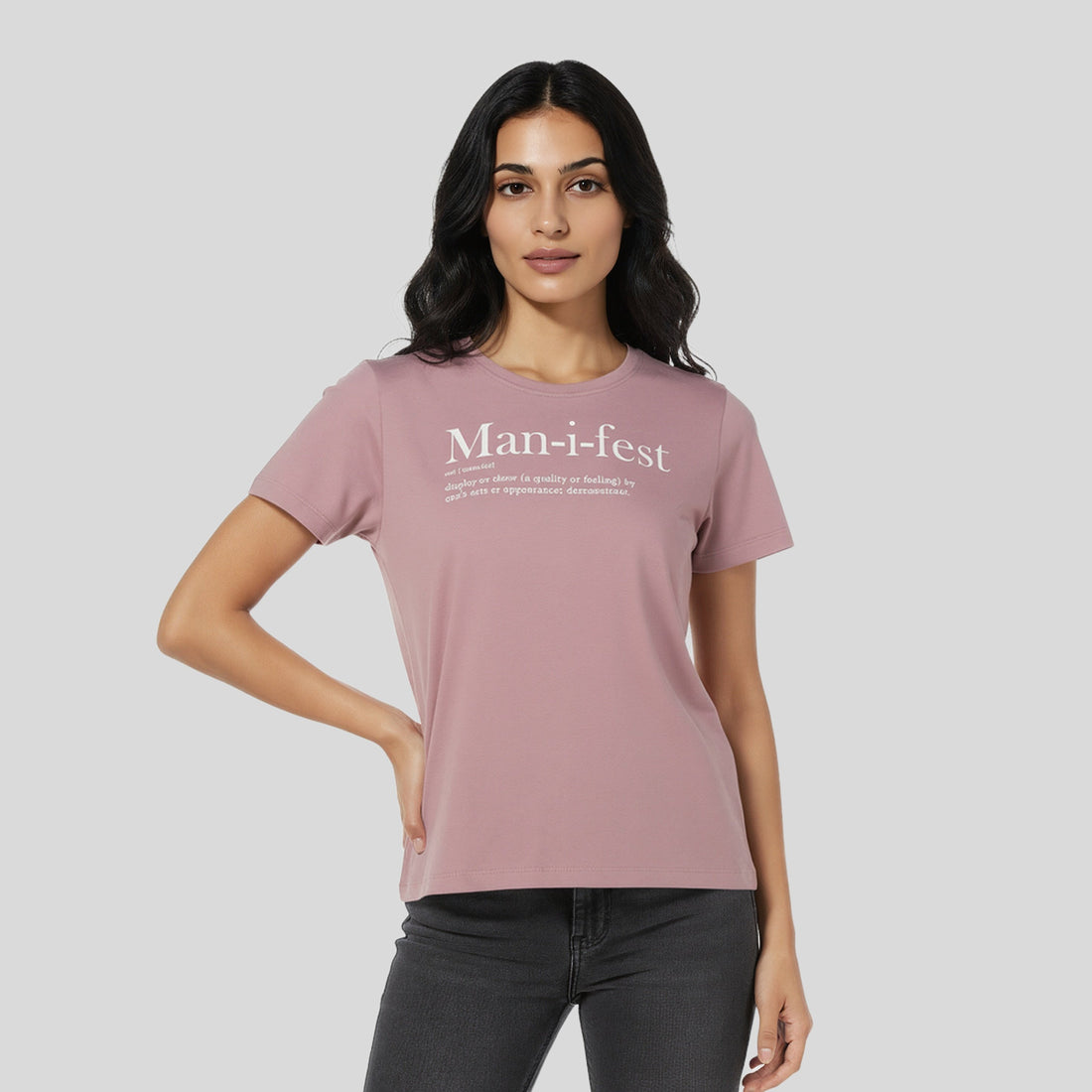 Cotton Graphic Crew Neck T-Shirt