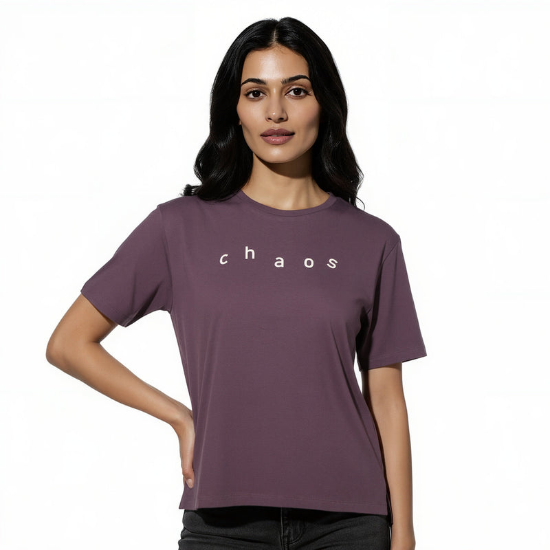 Cotton Crew Neck Graphitee