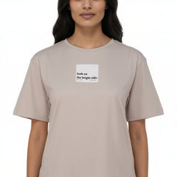 Cotton Crew Neck Graphitee