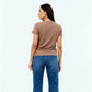 Round Neck Graphic Tees