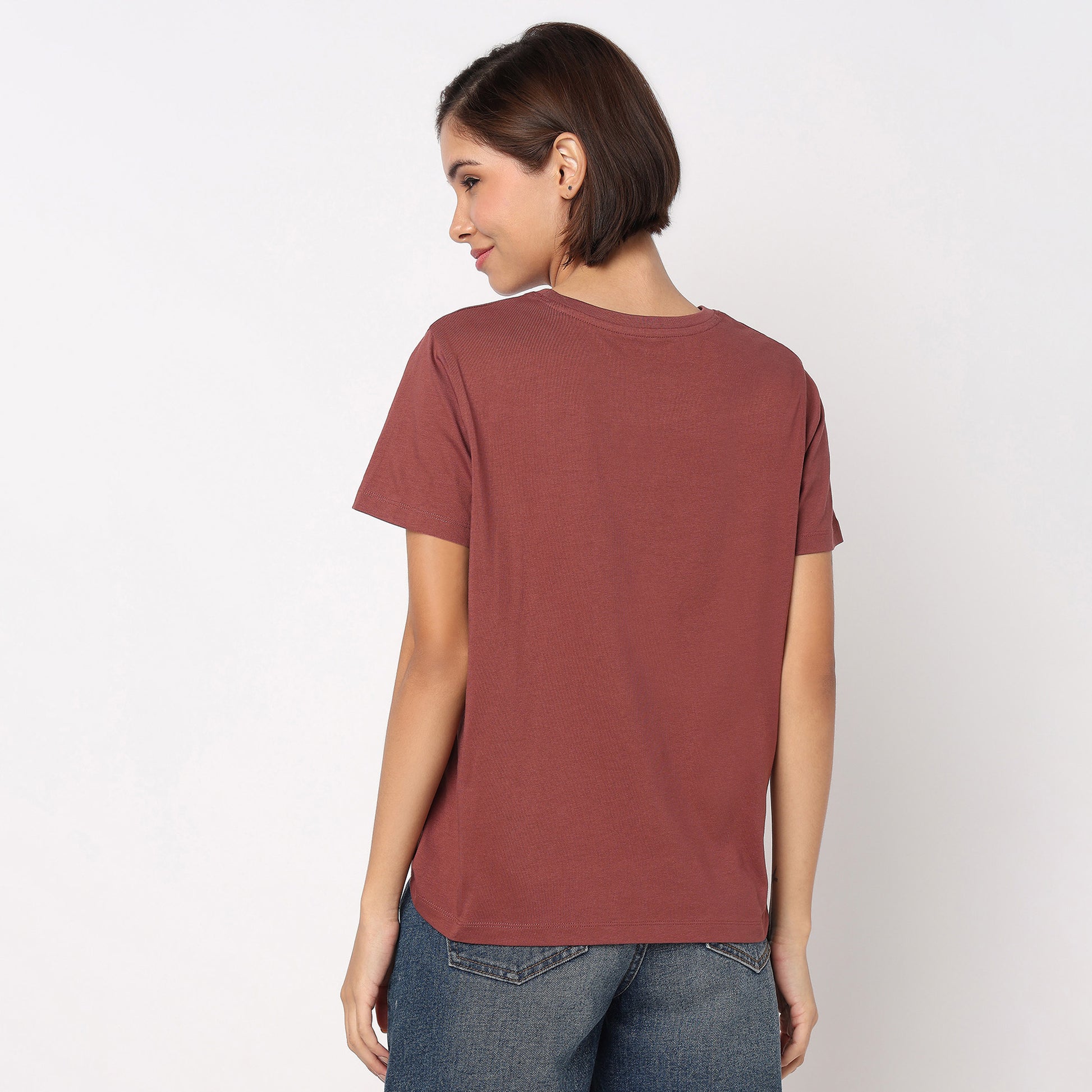 Cotton Crew Neck Graphitee