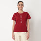 Cotton Crew Neck Graphitee