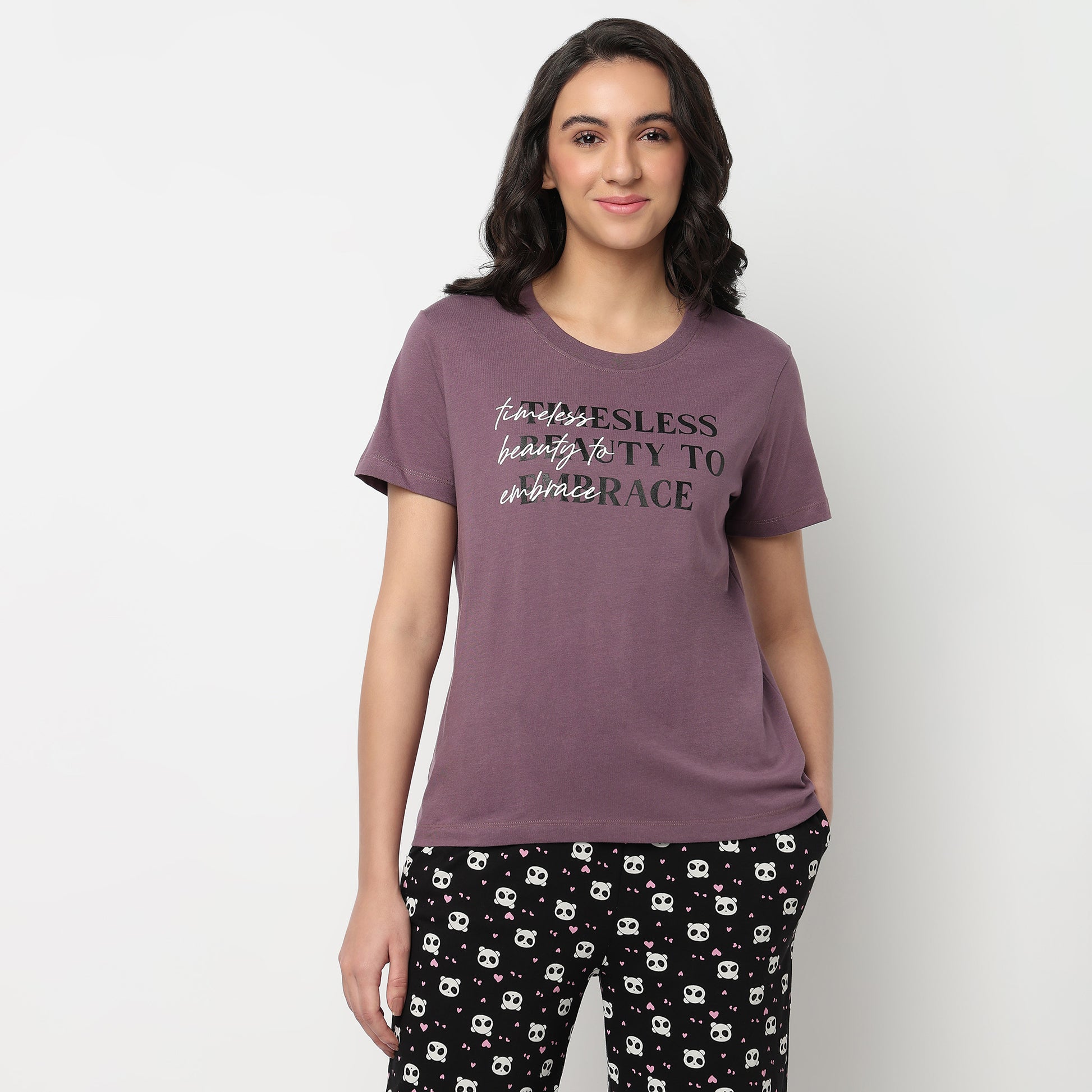 Cotton Printed Graphitee