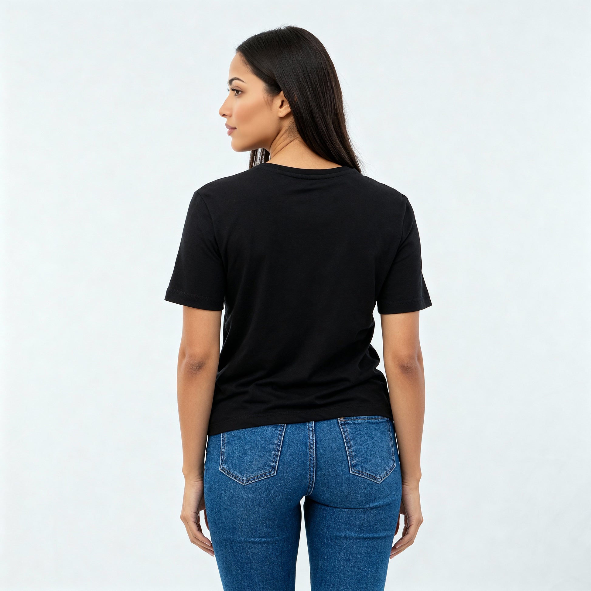 Cotton Crew Neck Graphitee