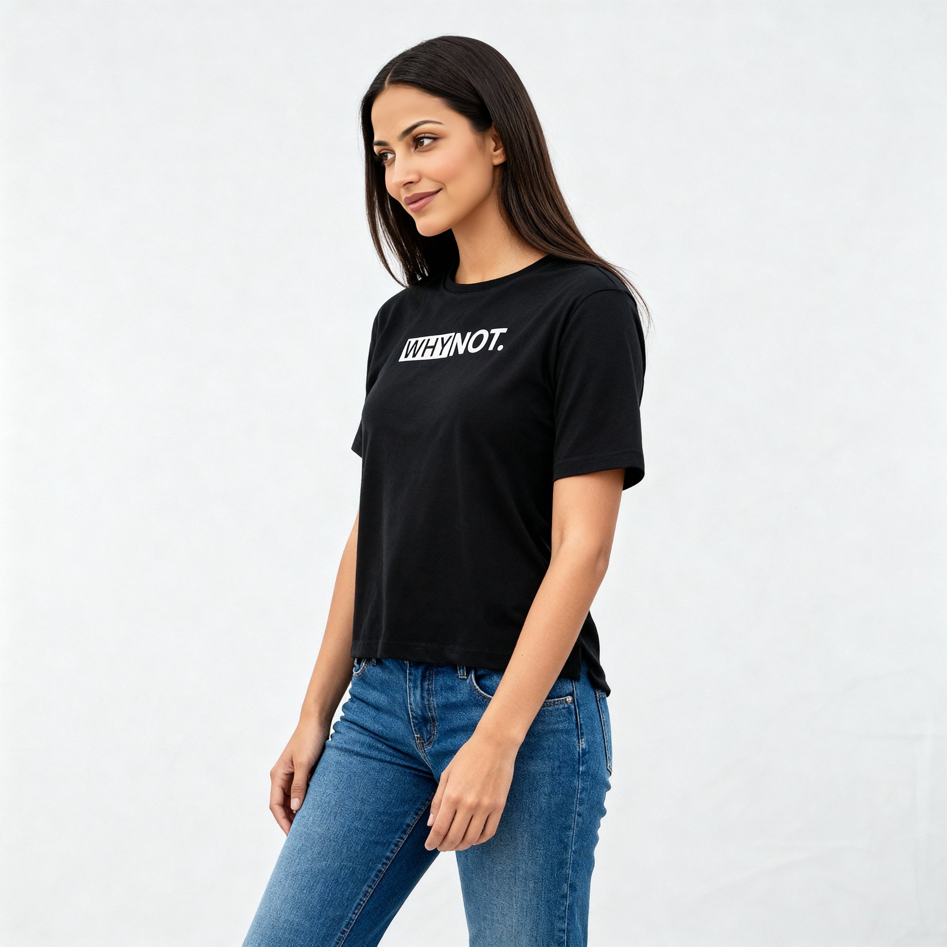 Cotton Crew Neck Graphitee