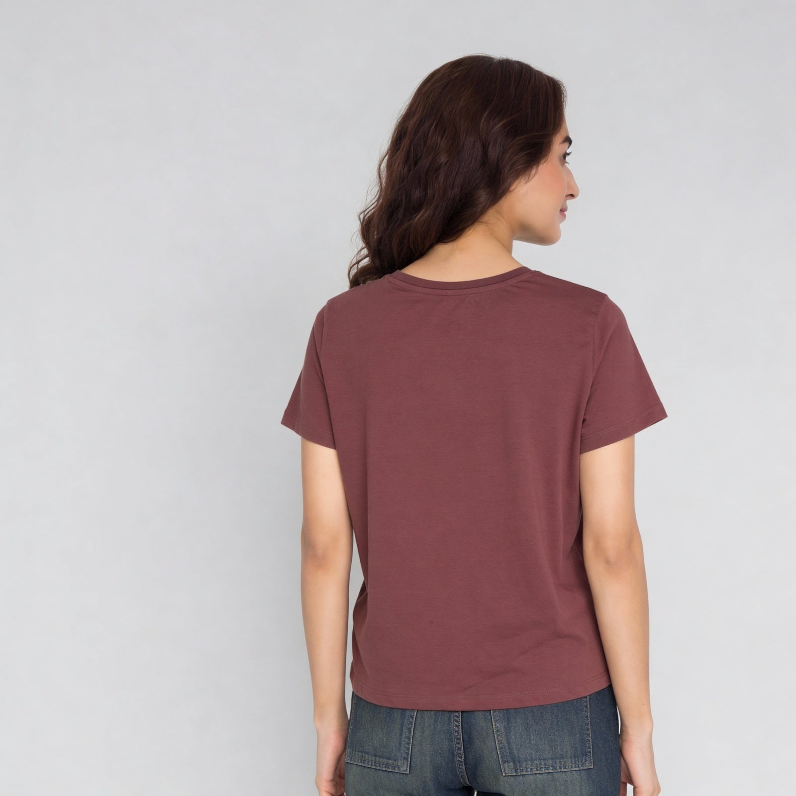 Cotton Crew Neck Graphitee