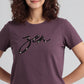 Embellished Crew Neck Graphitee