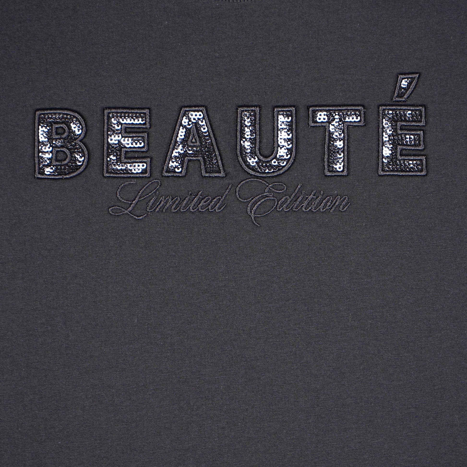 Cotton Crew Neck Graphitee