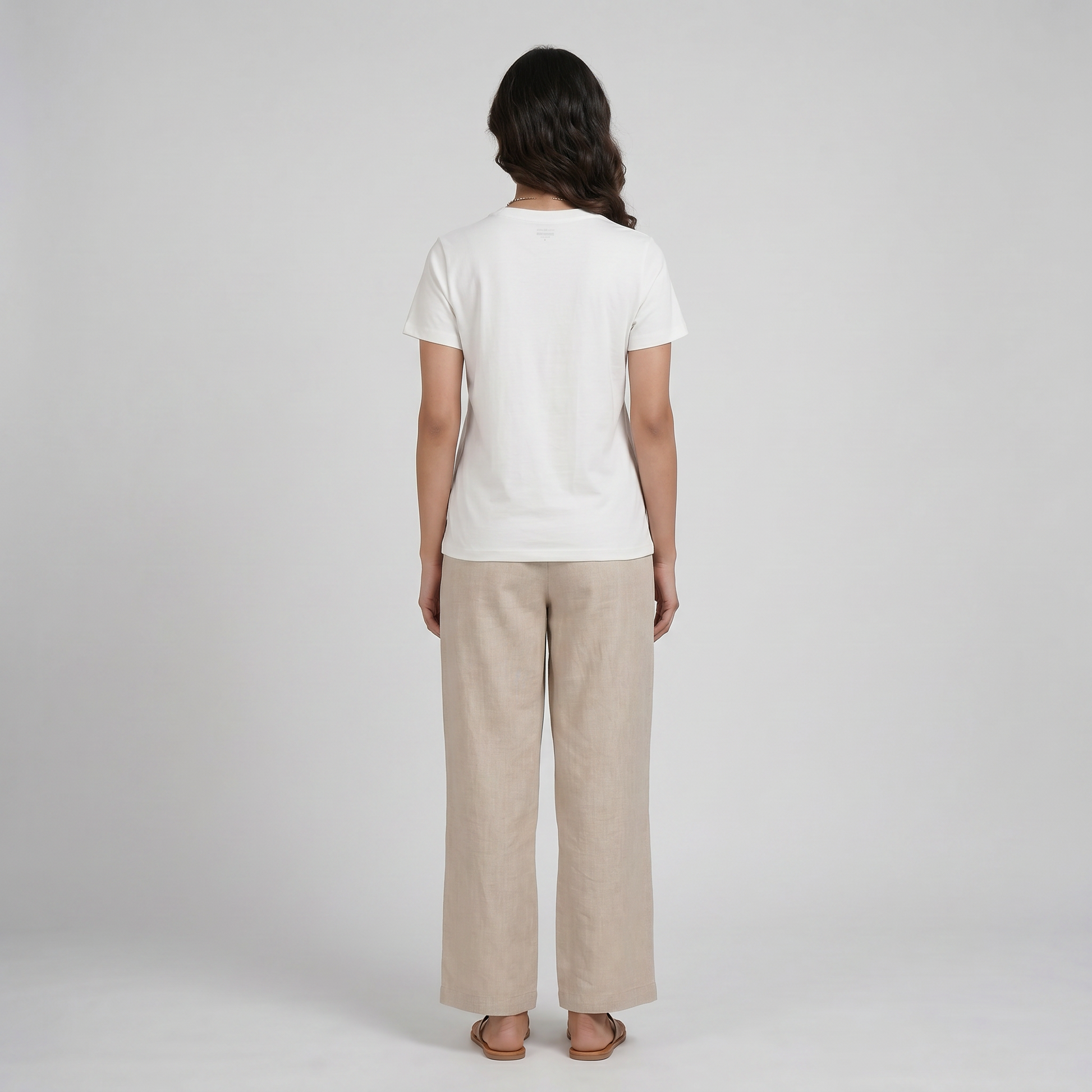 Cotton Crew Neck Graphitee