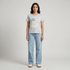 Cotton Crew Neck Graphitee