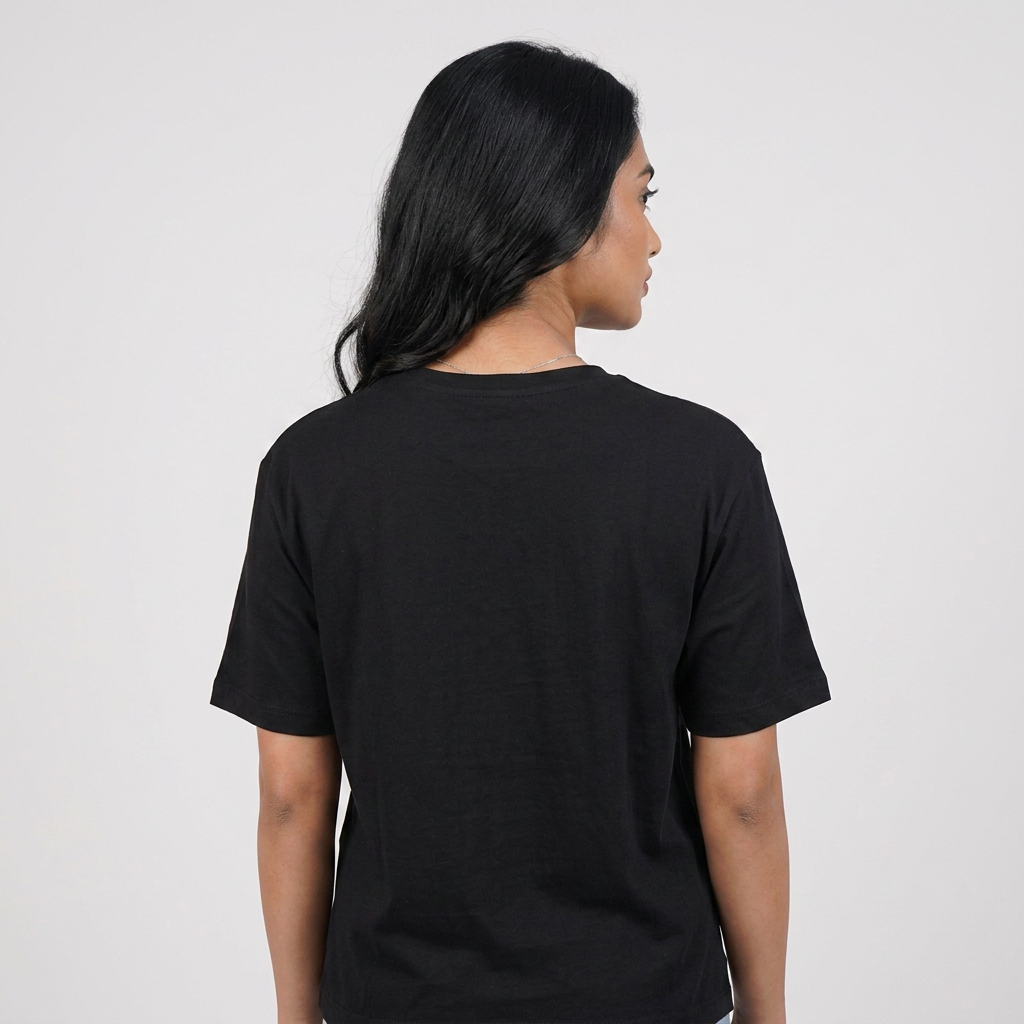 Cotton Crew Neck Graphitee