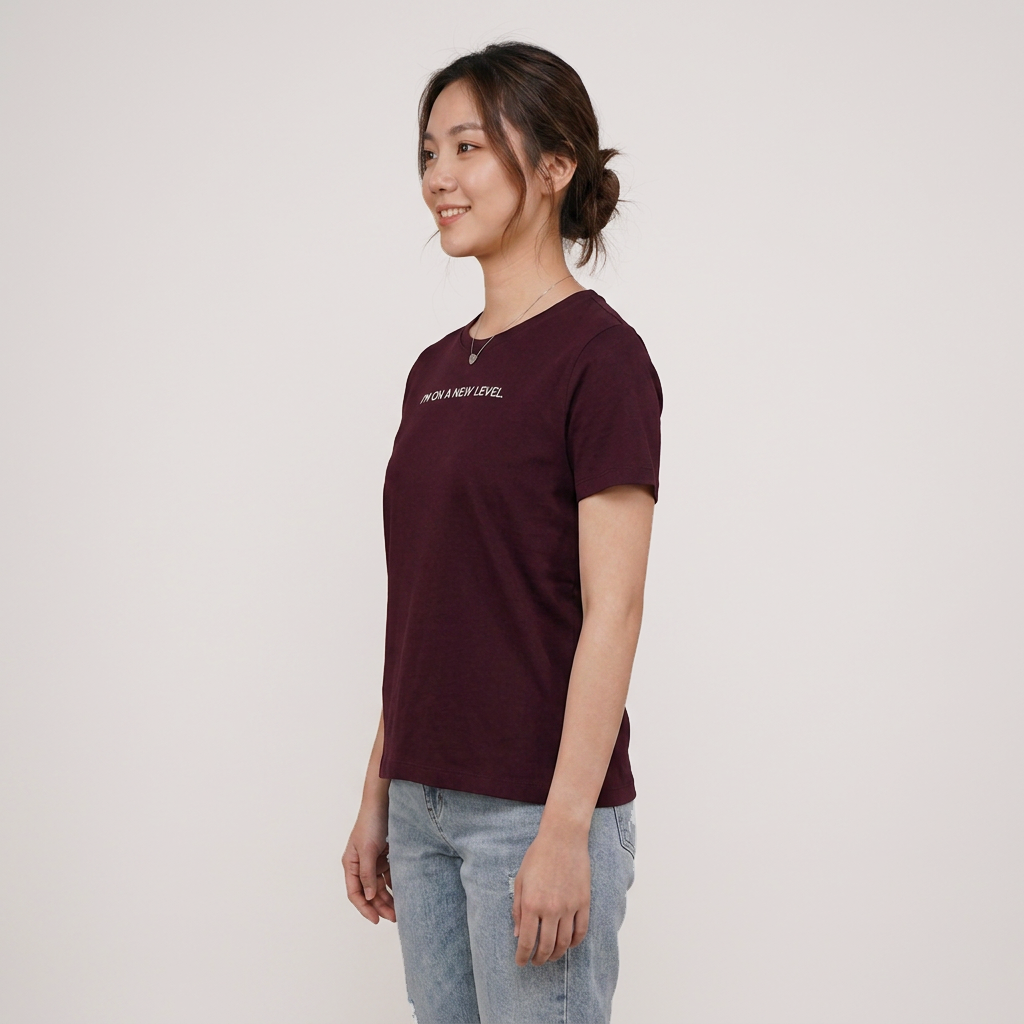 Cotton Crew Neck Graphitee