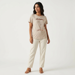 Cotton Graphic Regular T-Shirt