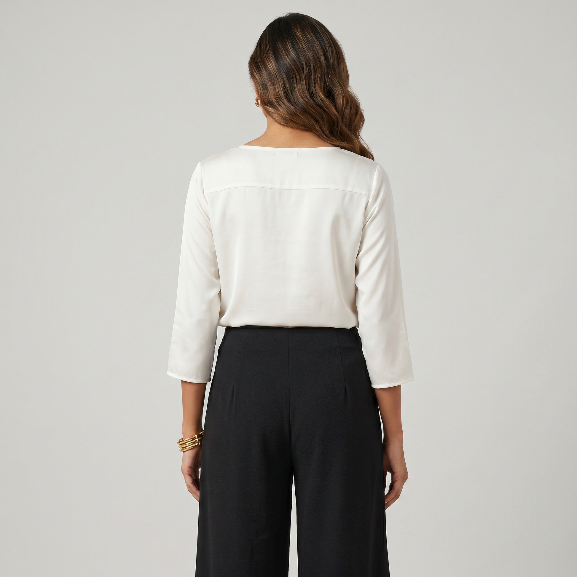 Solid Mid Rise Palazzos