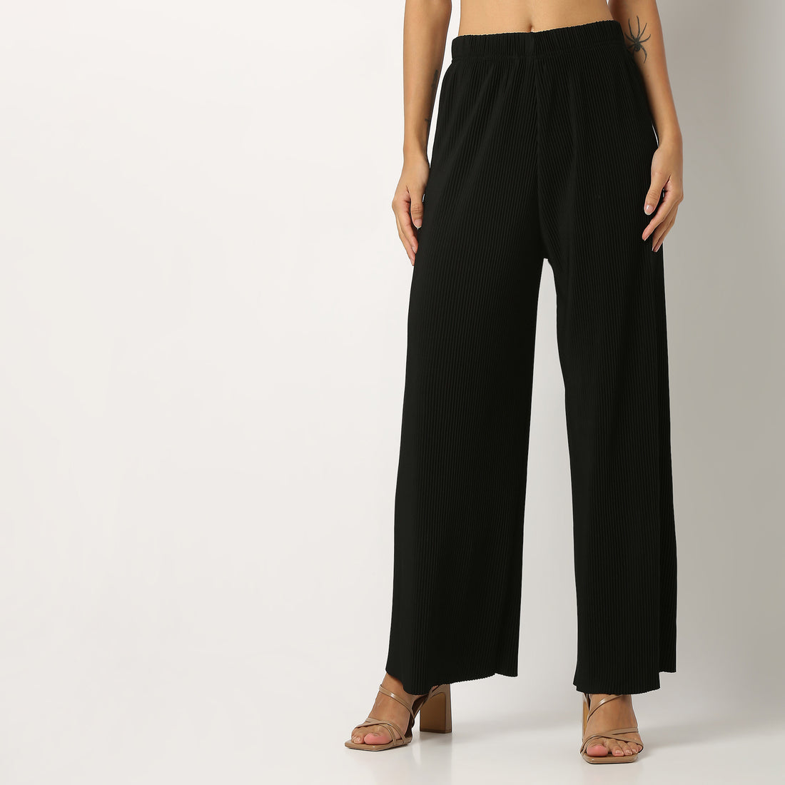 Polyester Structured Palazzos