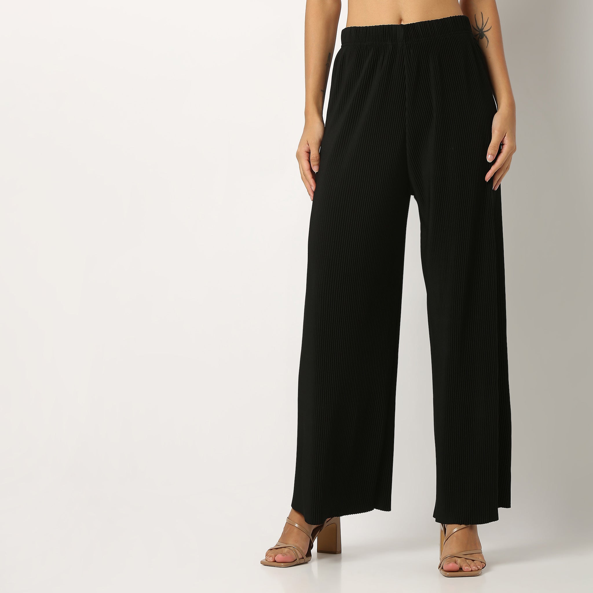 Polyester Structured Palazzos