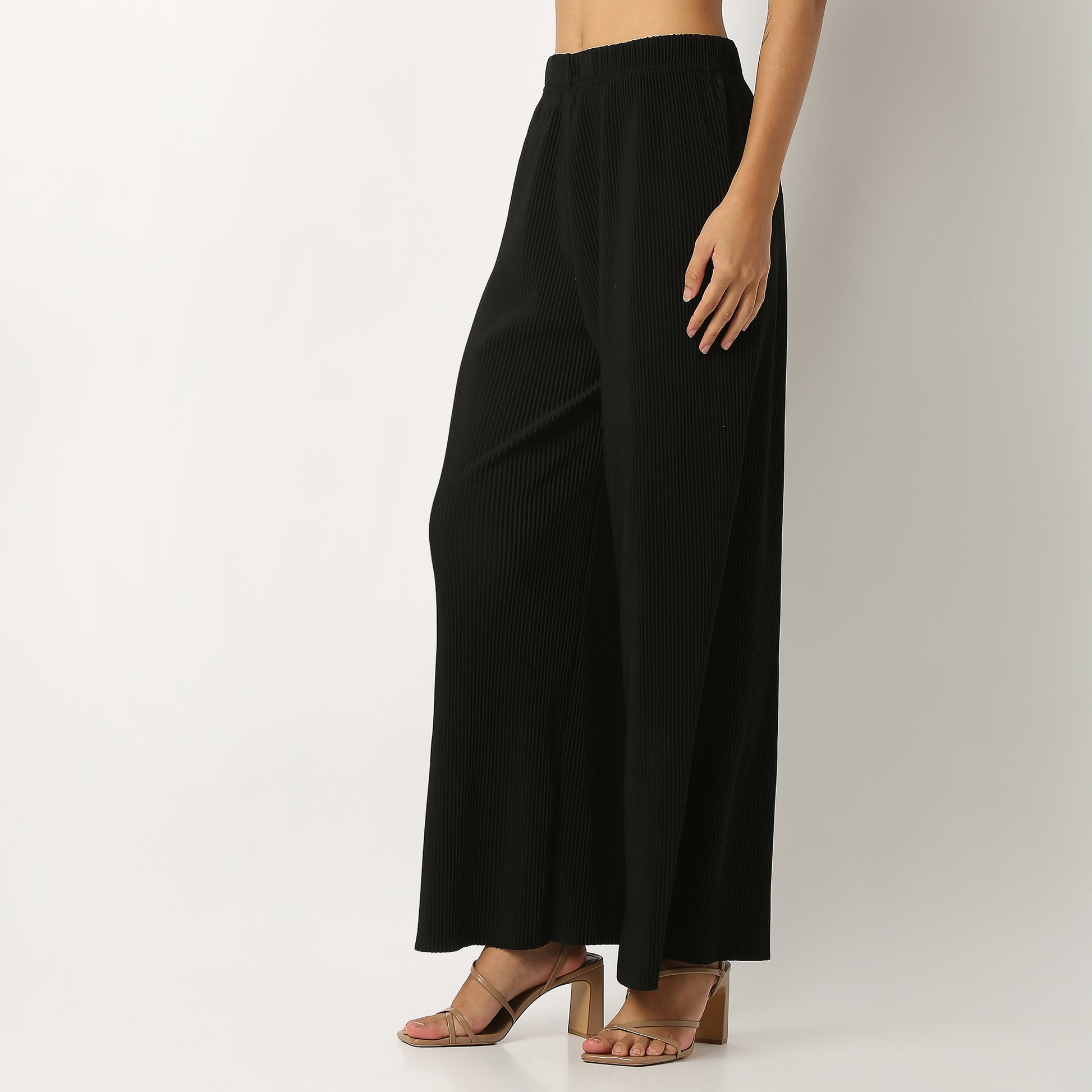 Polyester Structured Palazzos