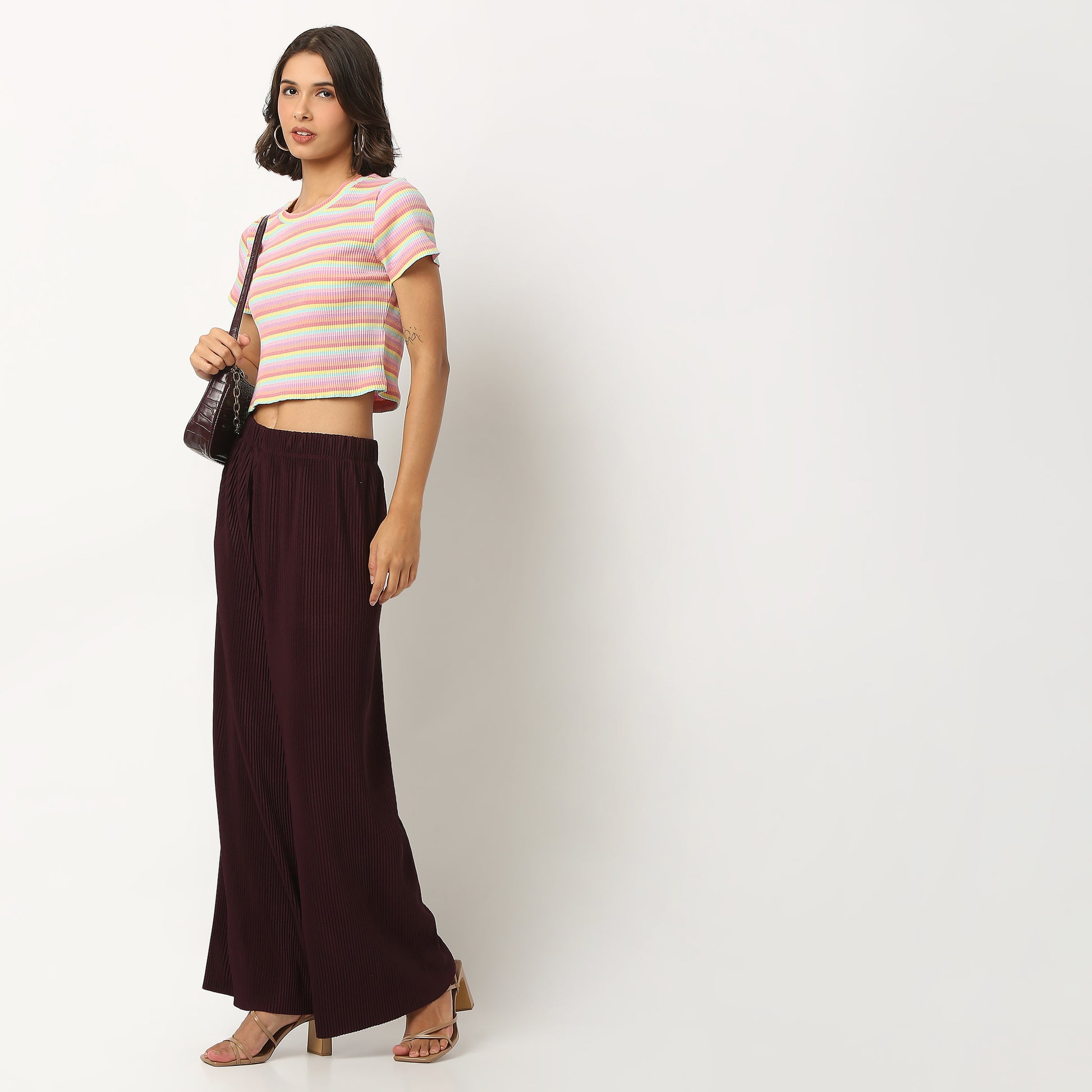 Polyester Structured Palazzos