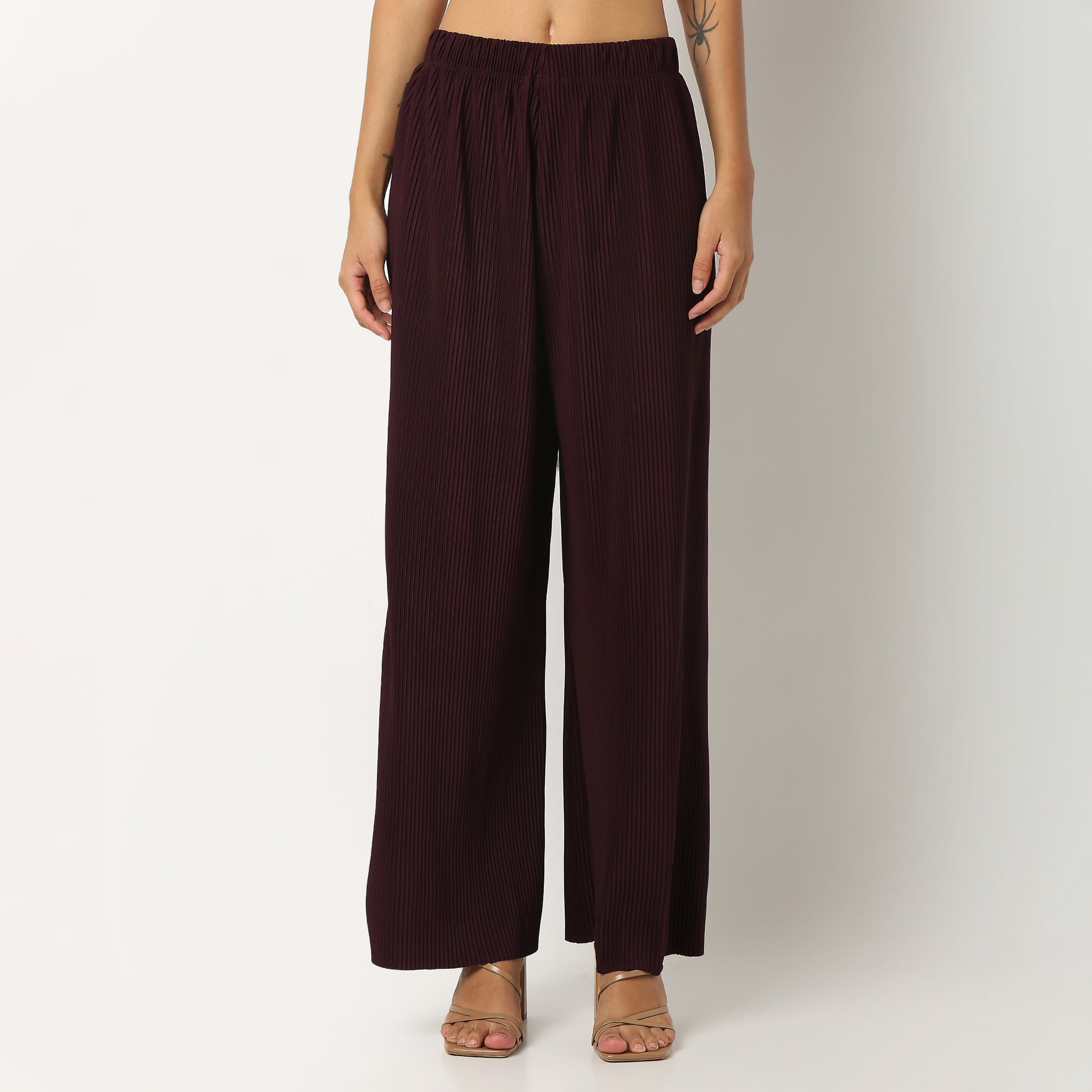 Polyester Structured Palazzos