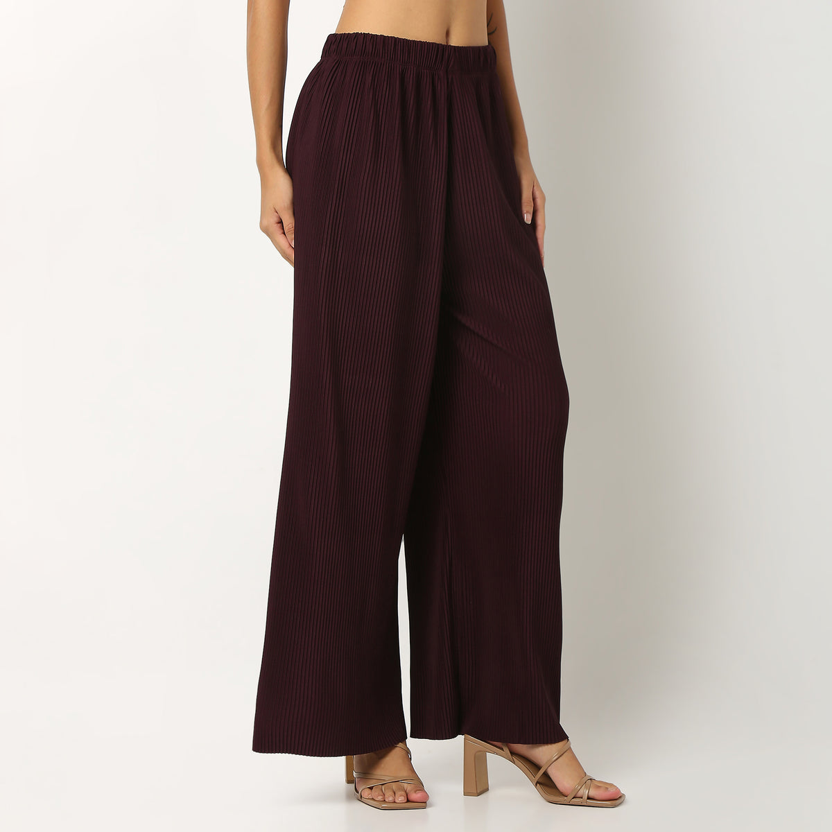 Polyester Structured Palazzos