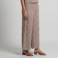 Embroidered Mid Rise Palazzo