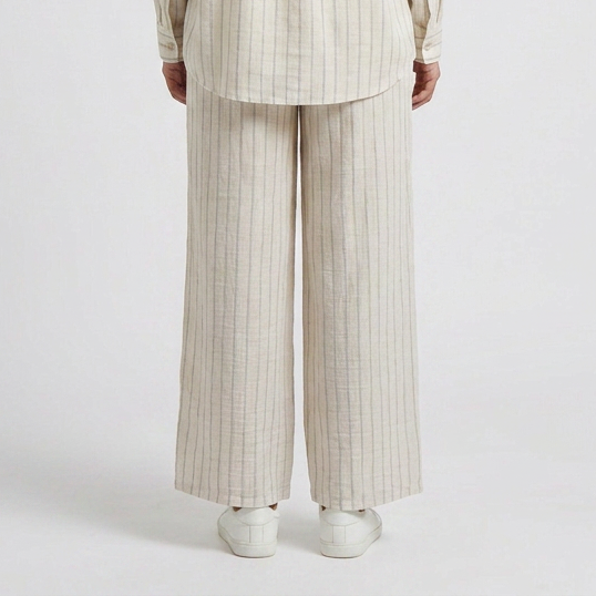 Striped Mid Rise Palazzo