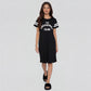 Printed Night Short Gown