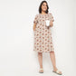 Cotton Printed Short Gown