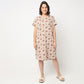 Cotton Printed Short Gown