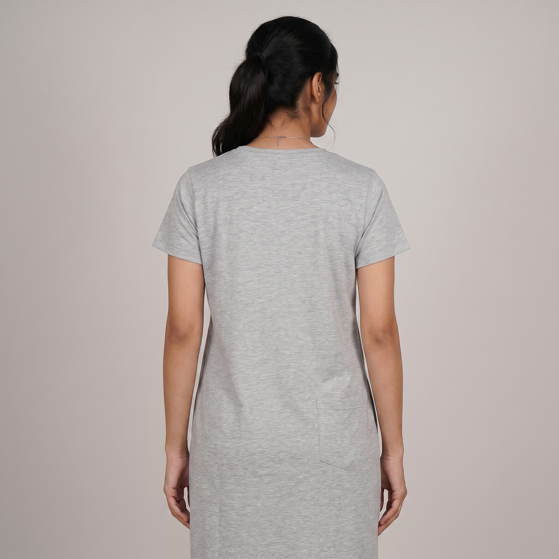 Cotton Printed Gown