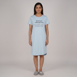 Cotton Printed Gown