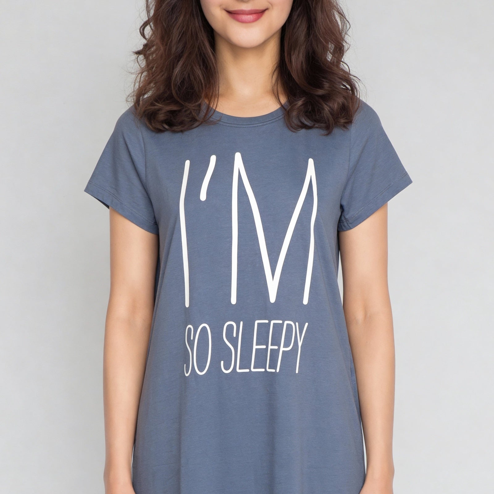 Cotton Floral Short Sleeve Gown