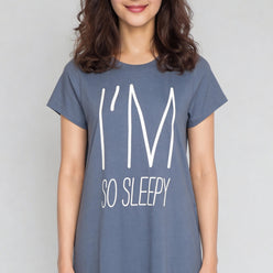 Cotton Floral Short Sleeve Gown