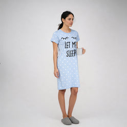 Cotton Printed Short Gown