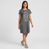 Cotton Printed Short Gown