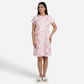 Knitted Abstract Short Gown